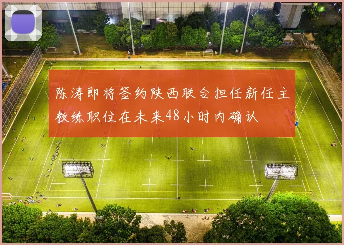 陈涛即将签约陕西联合担任新任主教练职位在未来48小时内确认